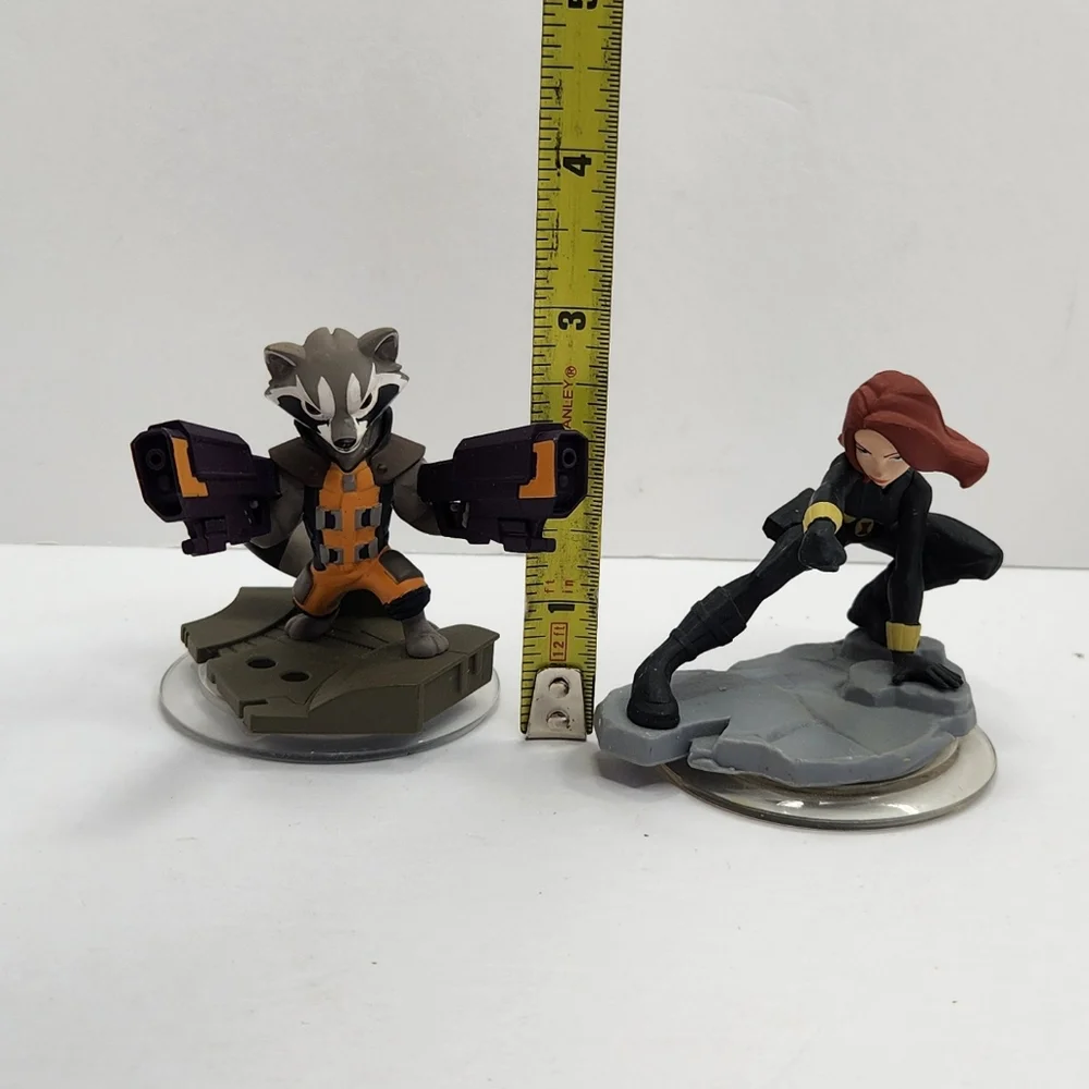 Disney Infinity 2.0 Marvel Figures + Power Disc Yondu Rocket Green Goblin